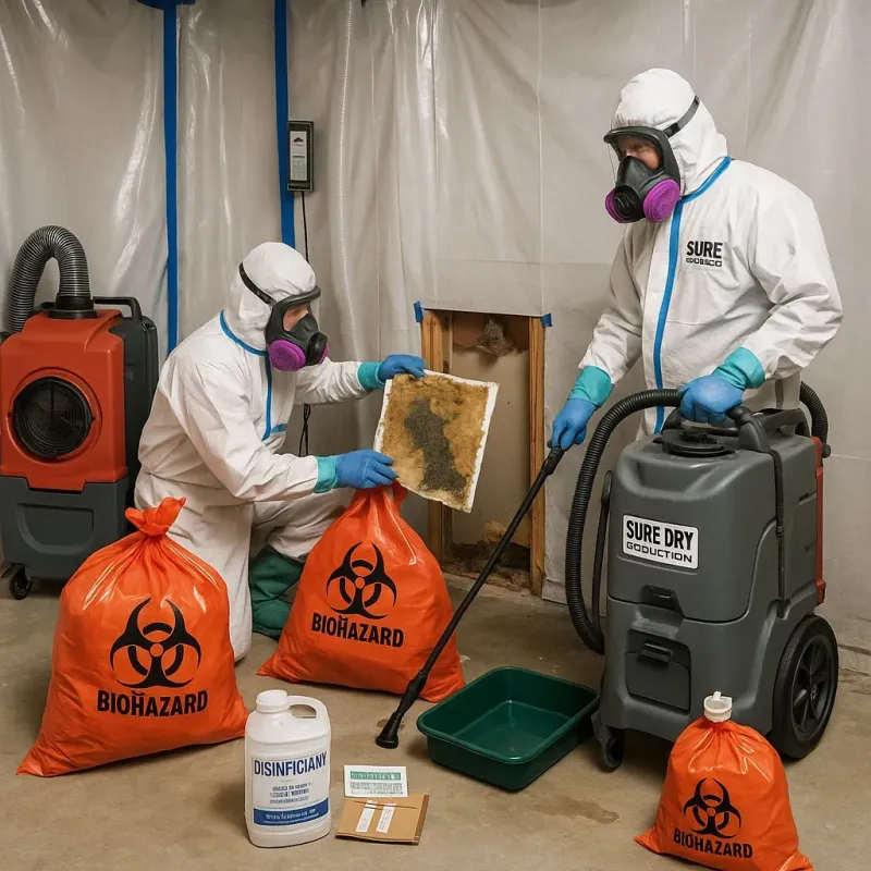Contaminated Water Handling Protocols process in Canutillo, TX