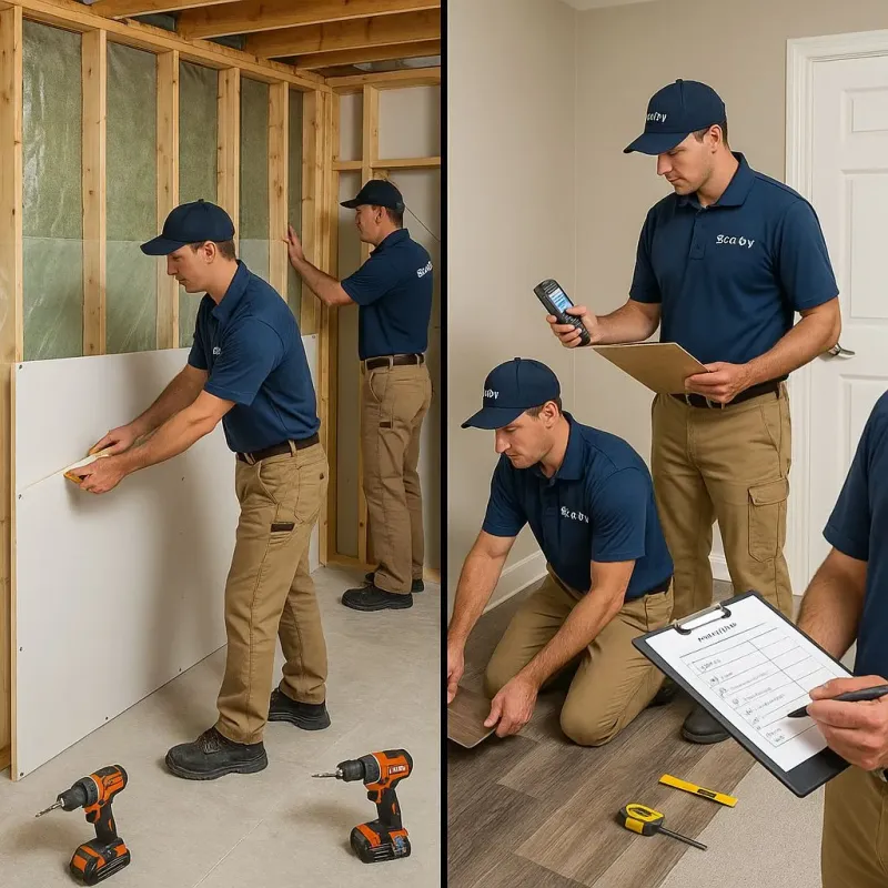 Repairs and Reconstruction process in Canutillo, TX